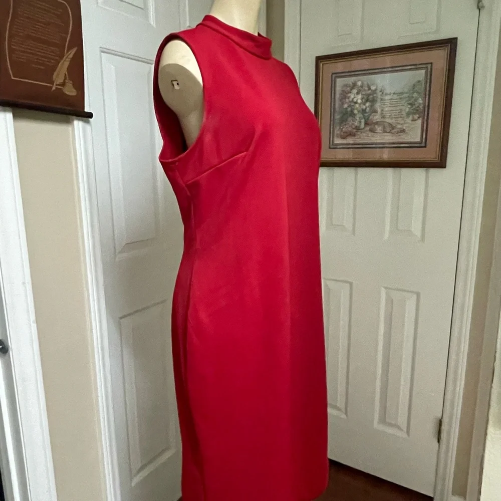 Ice Red Midi Dress - Picture 3 of 8